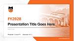 Milligan University Academic Presentation/Research Findings Report PPT Template