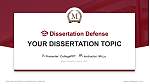 Martin University학위 논문 방어PPT 템플릿