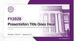 Miles College Academic Presentation/Research Findings Report PPT Template