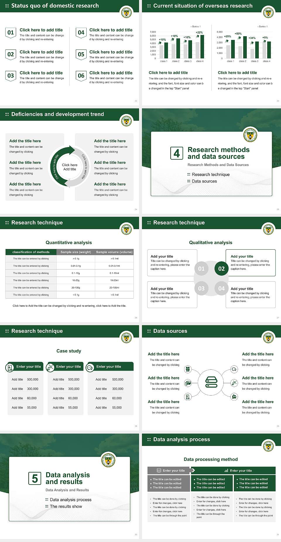 Marywood University Graduation Thesis Defense PPT Template4:3 ratio PPT effect preview image4