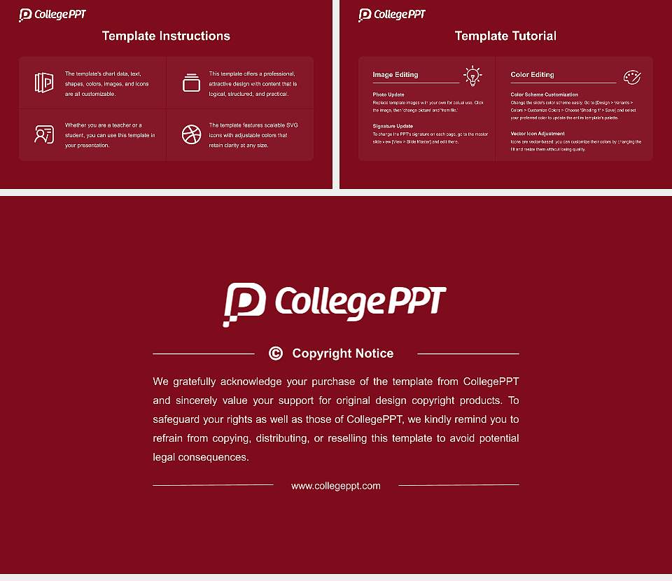 Massachusetts School of Law Course/Courseware Creation PPT Template16:9 ratio PPT effect preview image5