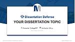Menlo College Graduation Thesis Defense PPT Template