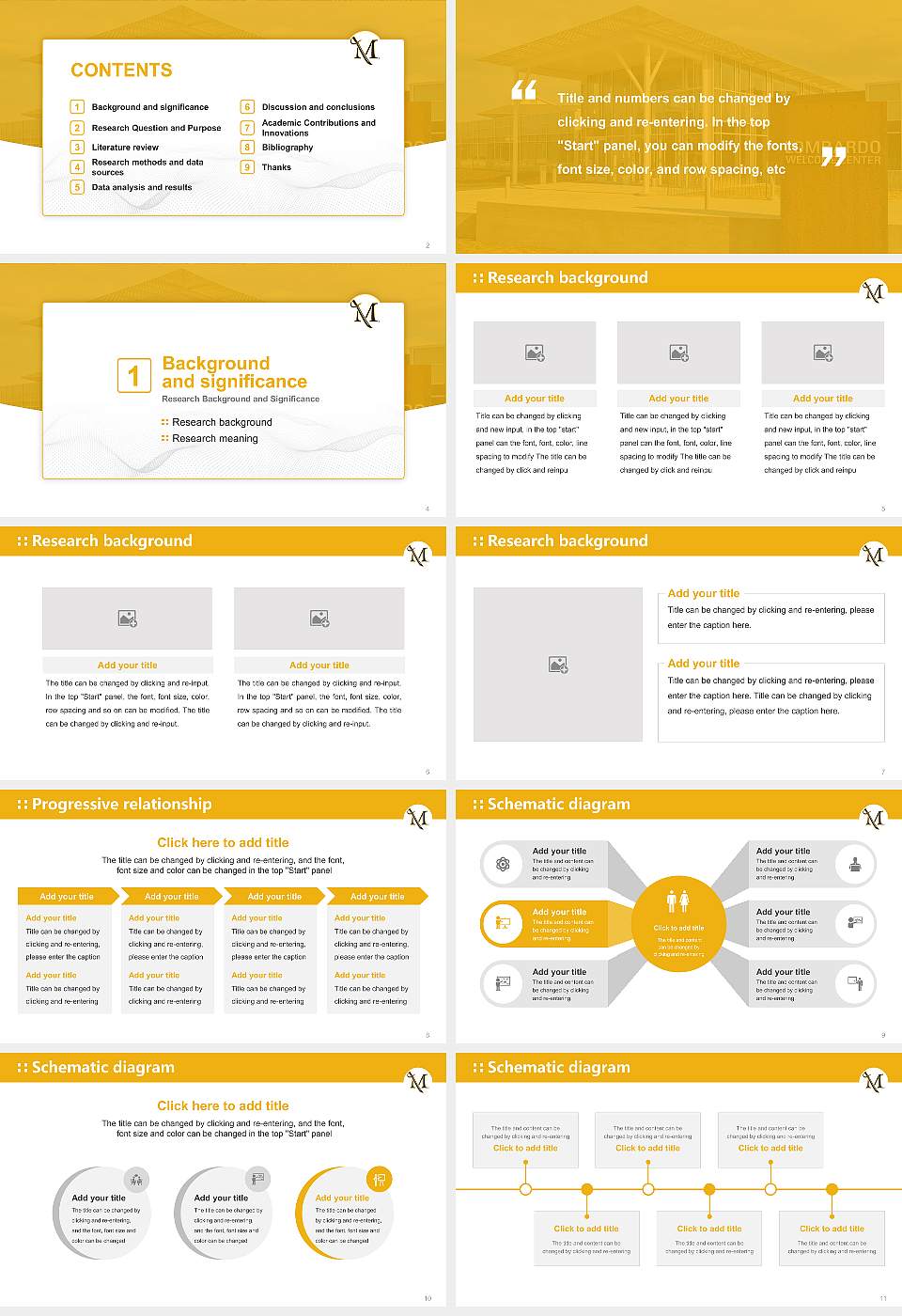 Millersville University of Pennsylvania Graduation Thesis Defense PPT Template16:9 ratio PPT effect preview image2