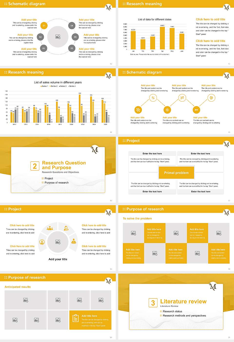 Millersville University of Pennsylvania Graduation Thesis Defense PPT Template16:9 ratio PPT effect preview image3