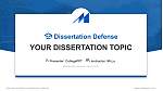 梅维尔州立大学论文答辩PPT模板