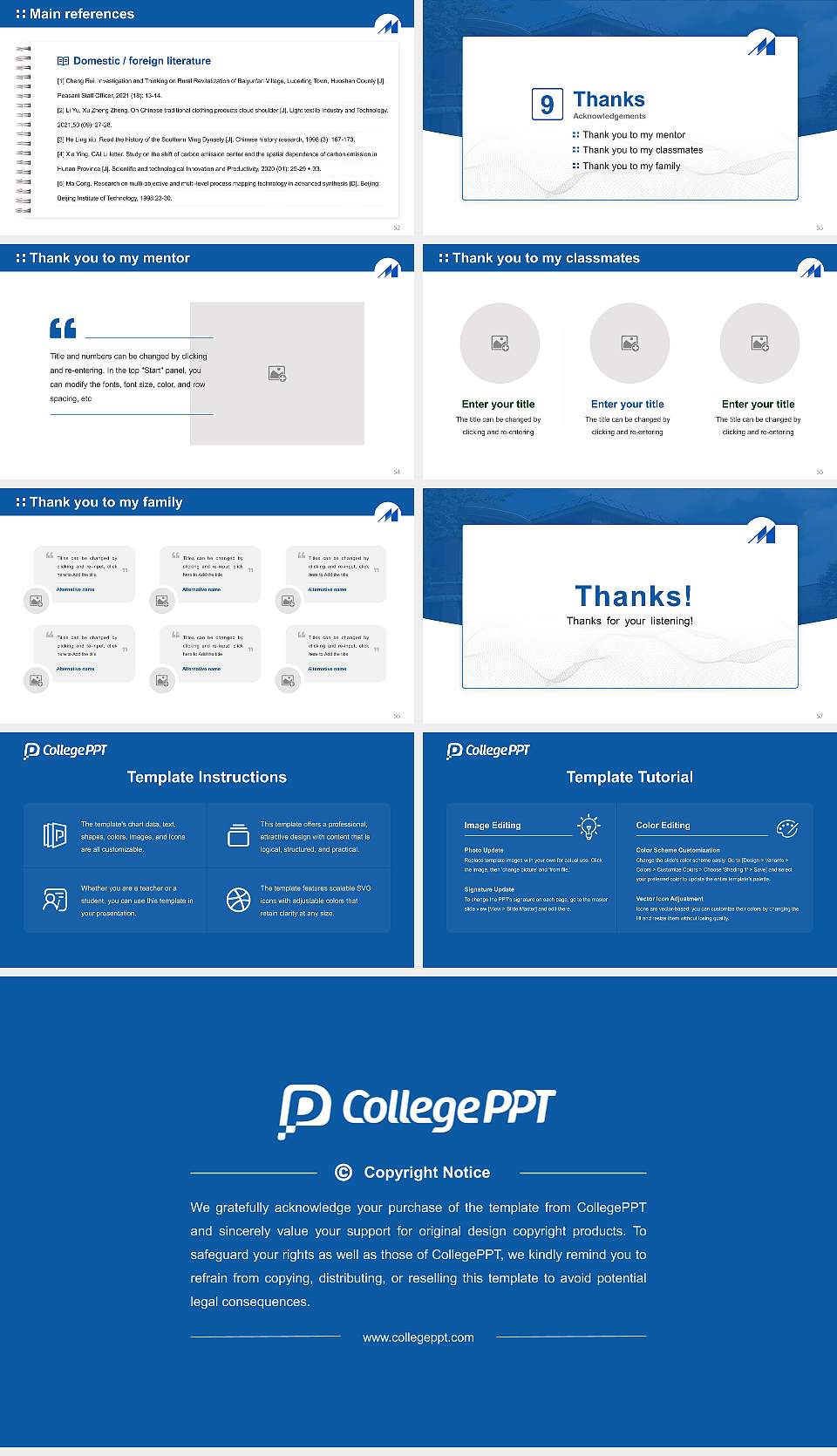 Mayville State University Graduation Thesis Defense PPT Template16:9 ratio PPT effect preview image7