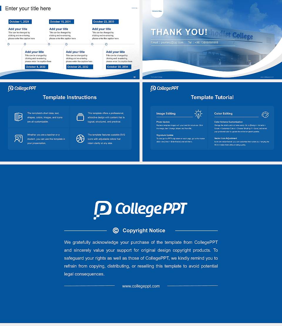 Methodist College Lecture Sharing and Networking Event PPT Template16:9 ratio PPT effect preview image4