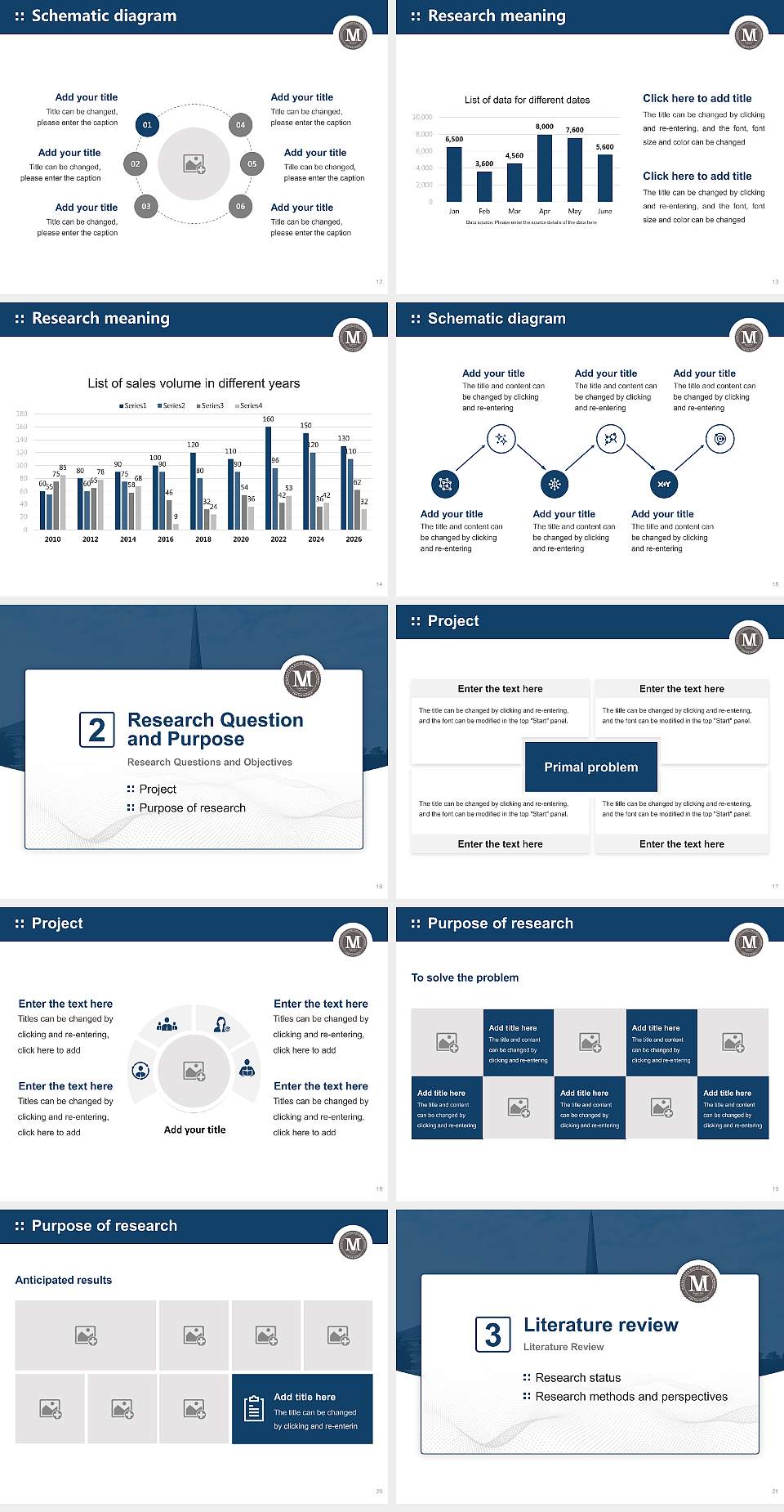 Midwestern Baptist Theological Seminary Graduation Thesis Defense PPT Template4:3 ratio PPT effect preview image3