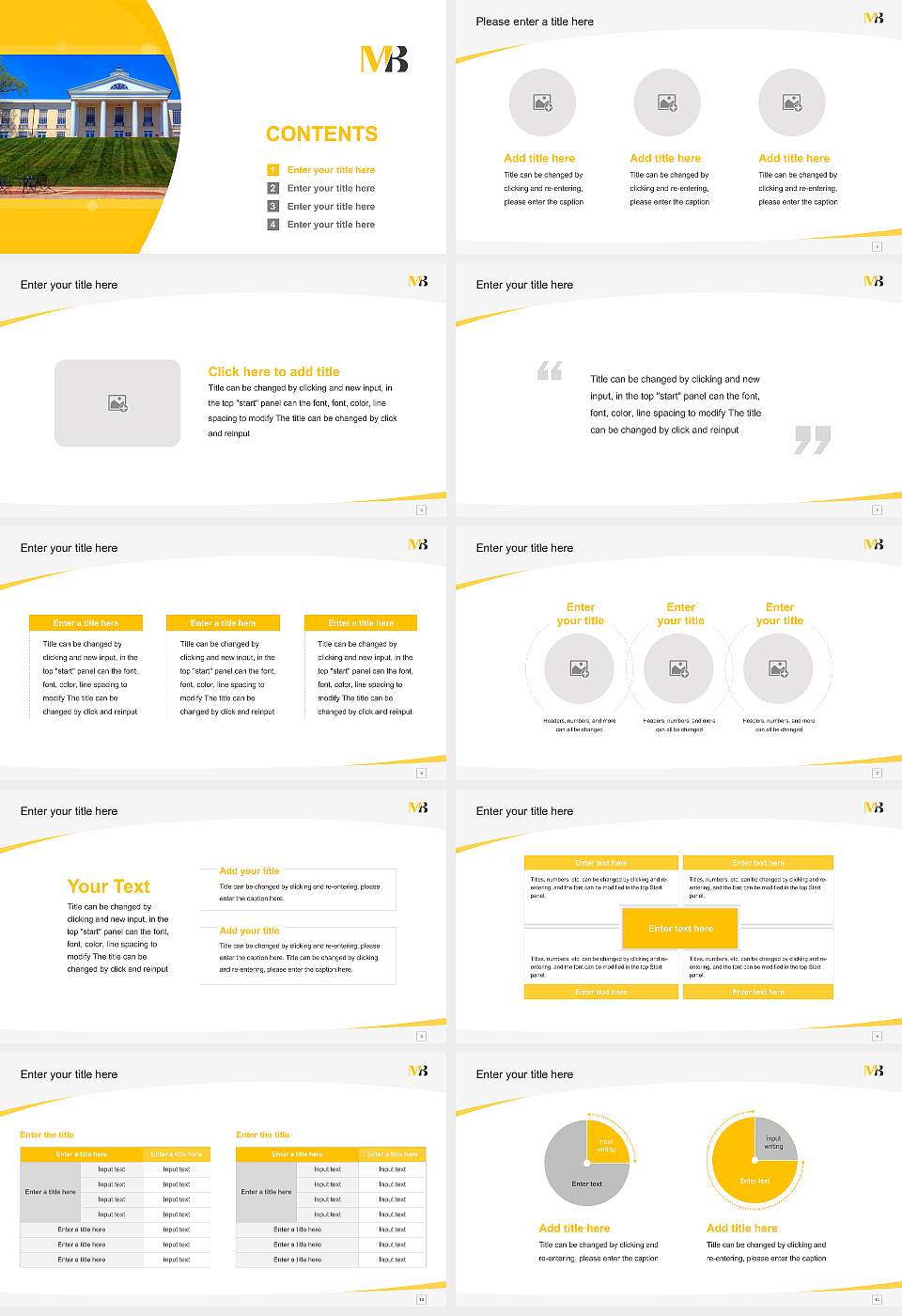 Mary Baldwin University Course/Courseware Creation PPT Template16:9 ratio PPT effect preview image2