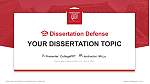 Metropolitan College of New York Disputation Powerpoint Vorlage