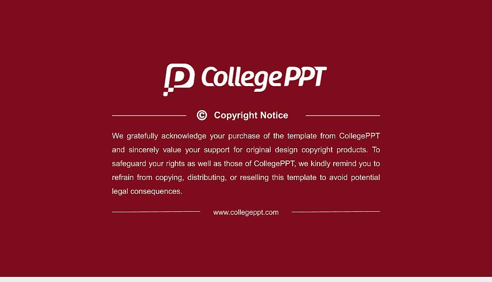 Massachusetts School of Law Thesis Proposal/Graduation Defense PPT Template16:9 ratio PPT effect preview image5