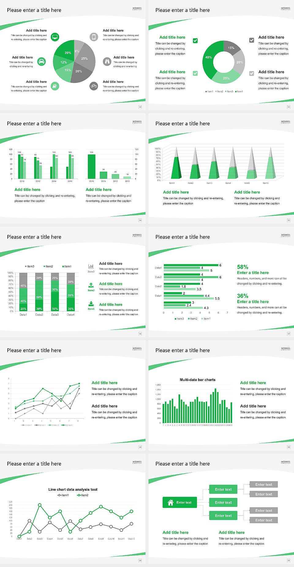 Mcdaniel College Course/Courseware Creation PPT Template4:3 ratio PPT effect preview image3