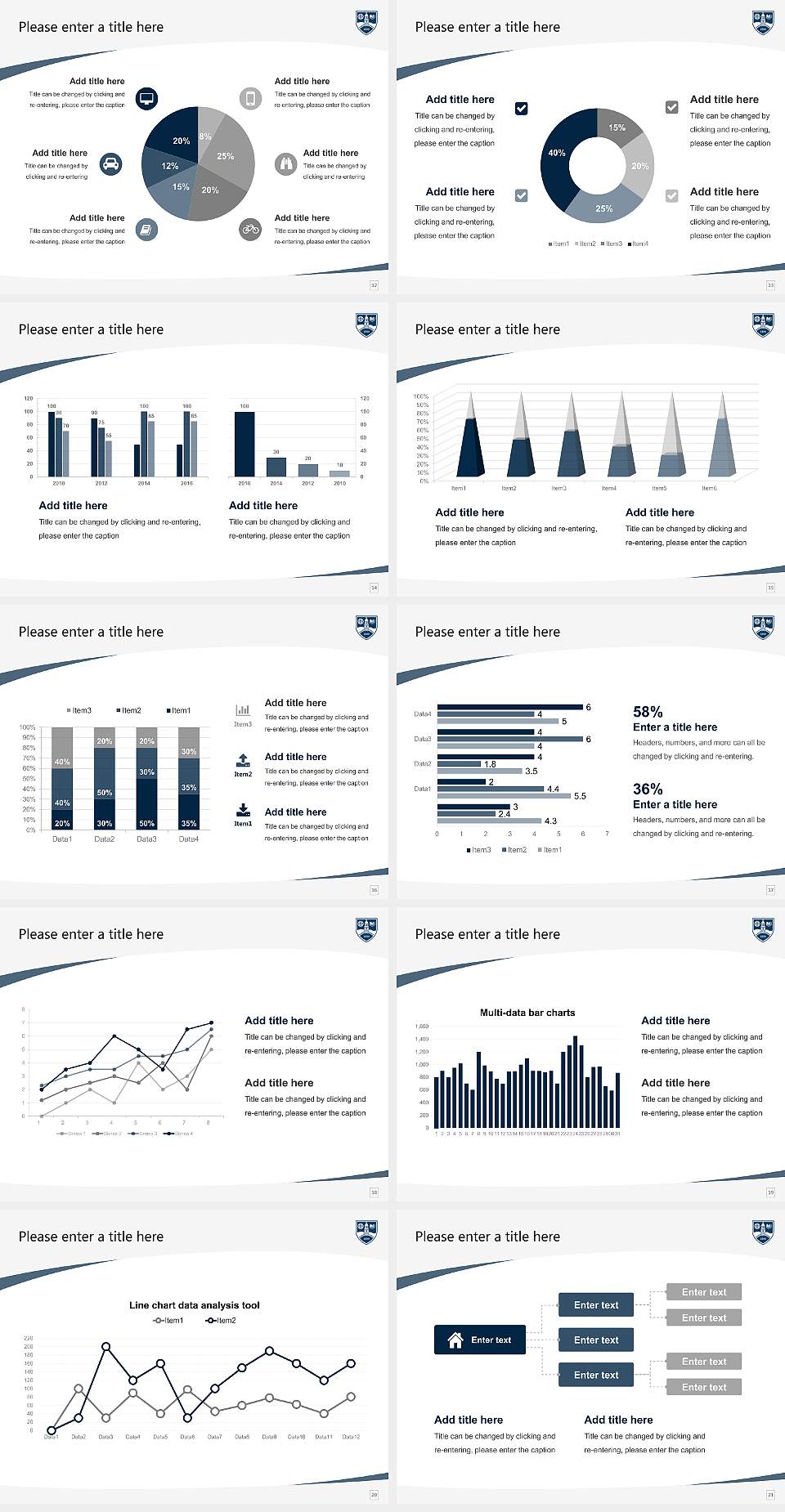 Middlebury College Course/Courseware Creation PPT Template4:3 ratio PPT effect preview image3