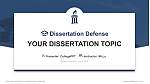 Messiah University Graduation Thesis Defense PPT Template