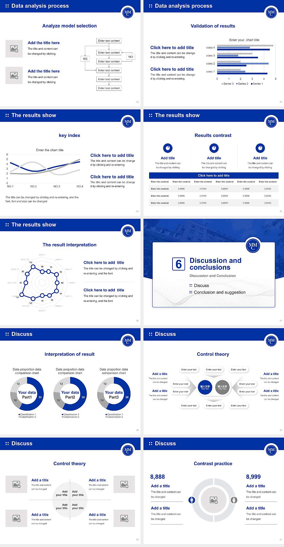 Marymount Manhattan College Graduation Thesis Defense PPT Template4:3 ratio PPT effect preview image5