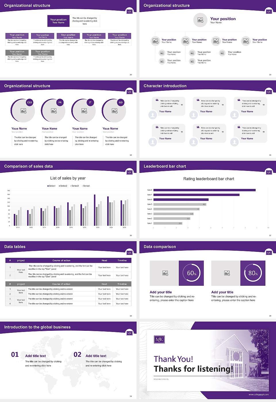 Mckendree University Academic Presentation/Research Findings Report PPT Template16:9 ratio PPT effect preview image4