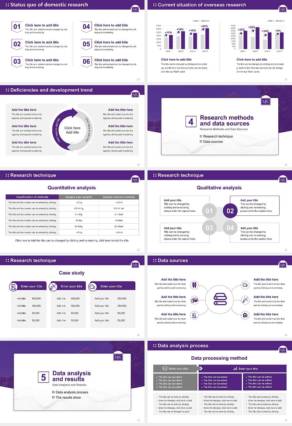 Mckendree University Graduation Thesis Defense PPT Template16:9 ratio PPT effect preview image4