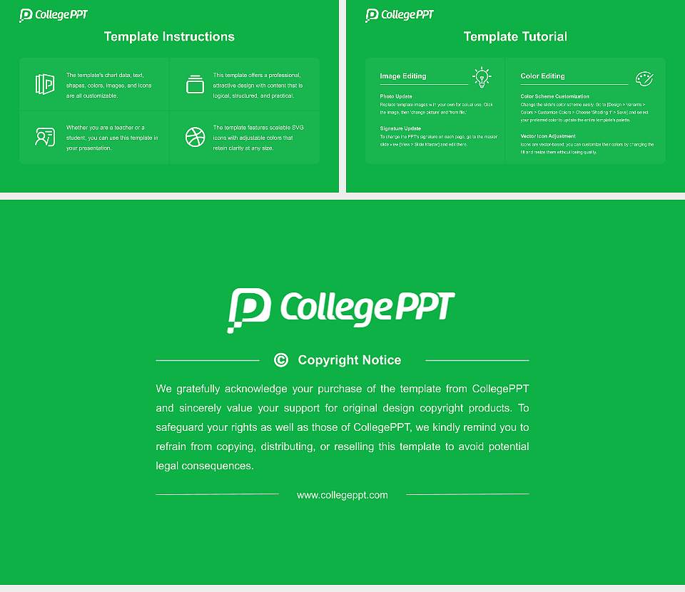 Mcdaniel College Academic Presentation/Research Findings Report PPT Template16:9 ratio PPT effect preview image5