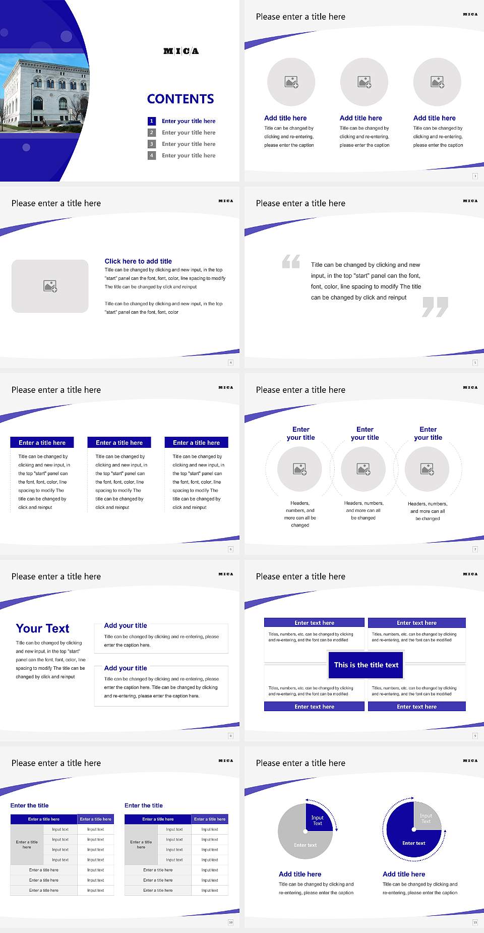 Maryland Institute College of Art Course/Courseware Creation PPT Template4:3 ratio PPT effect preview image2