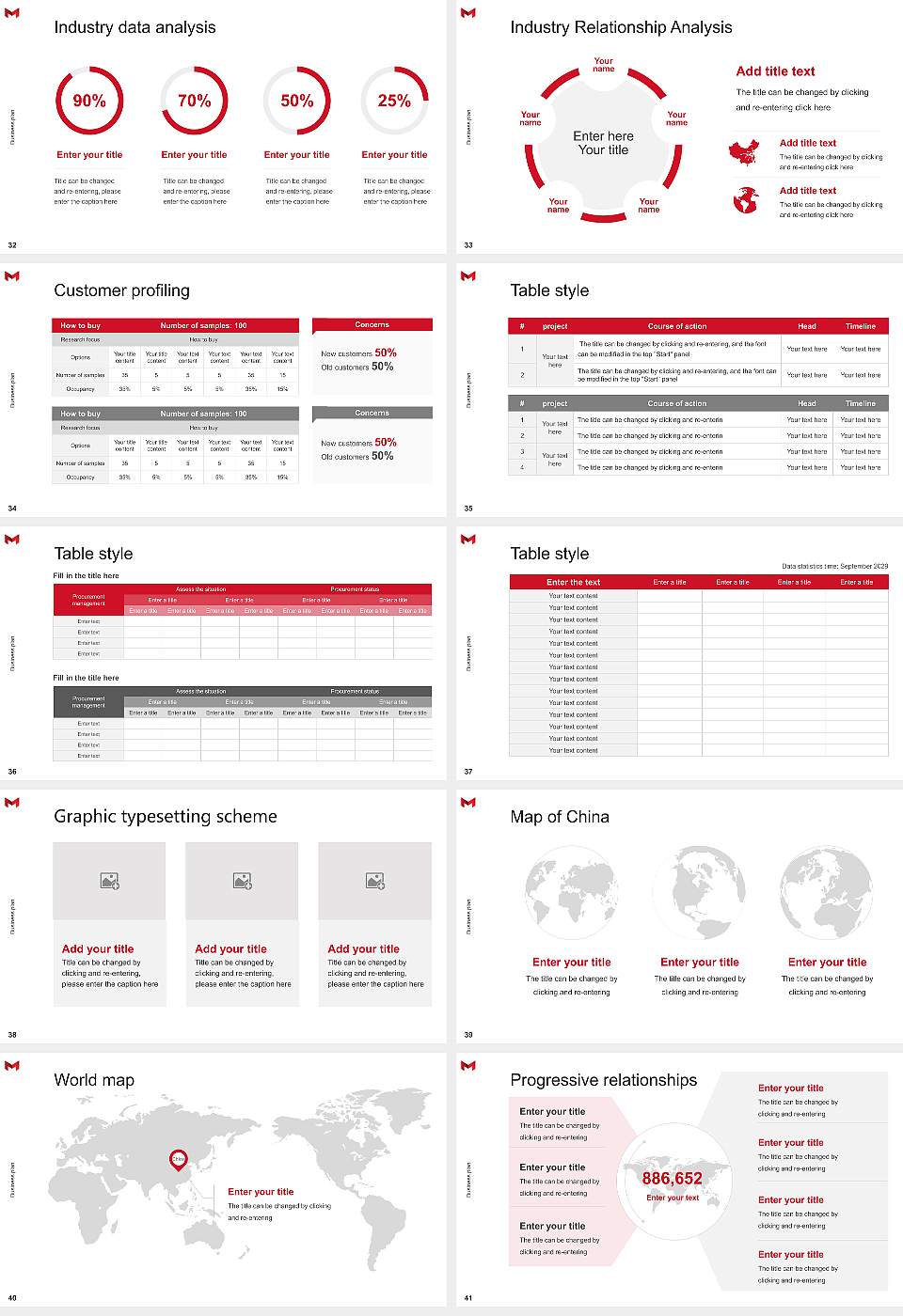 Maryville University of Saint Louis Competition/Entrepreneurship Contest PPT Template16:9 ratio PPT effect preview image5
