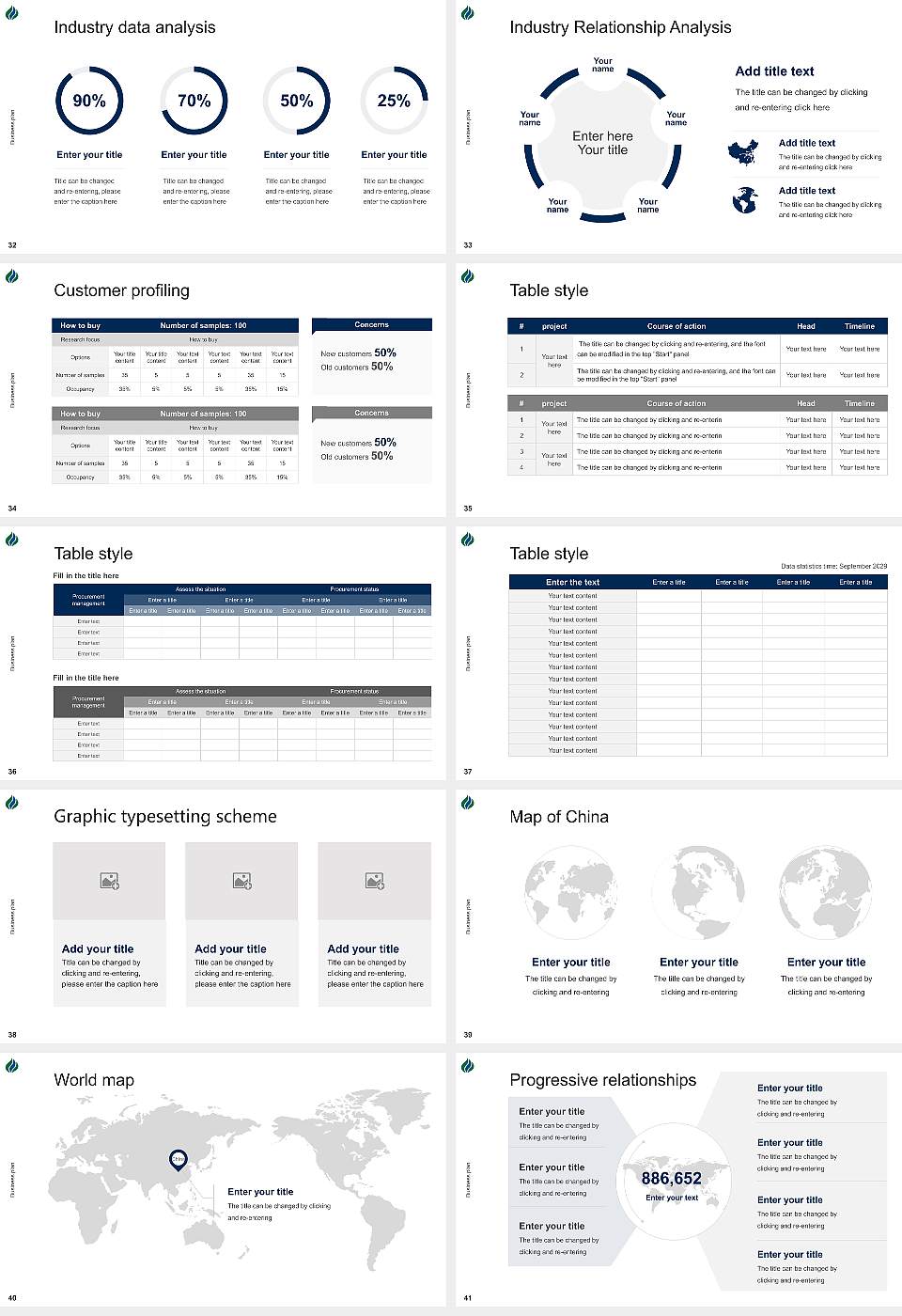 Mount Vernon Nazarene University Competition/Entrepreneurship Contest PPT Template16:9 ratio PPT effect preview image5