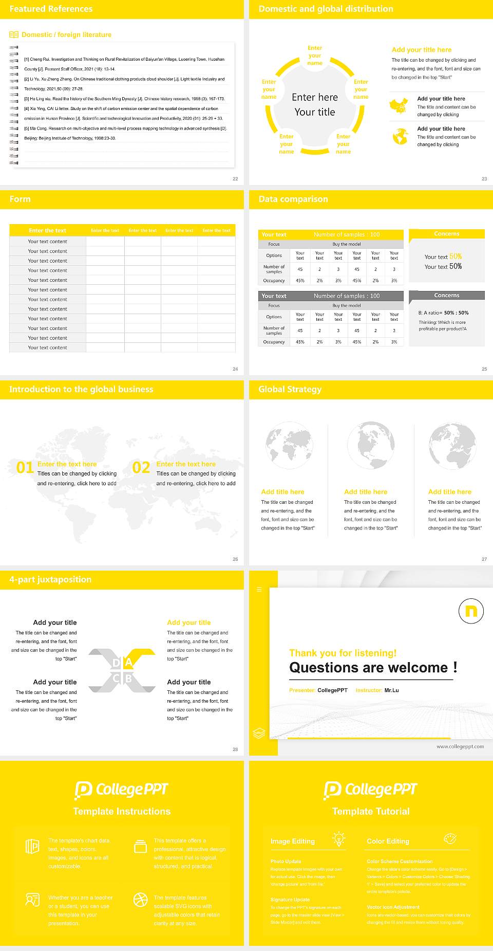 Neumont College of Computer Science Thesis Proposal/Graduation Defense PPT Template4:3 ratio PPT effect preview image4
