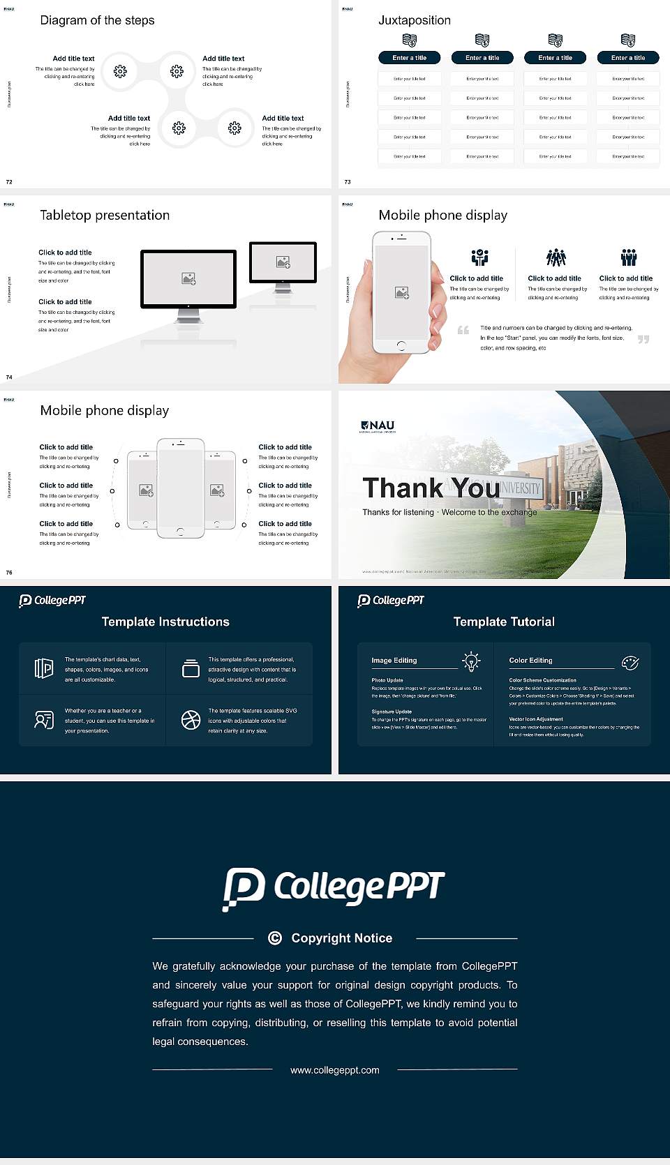 National American University-Kings Bay Competition/Entrepreneurship Contest PPT Template16:9 ratio PPT effect preview image9