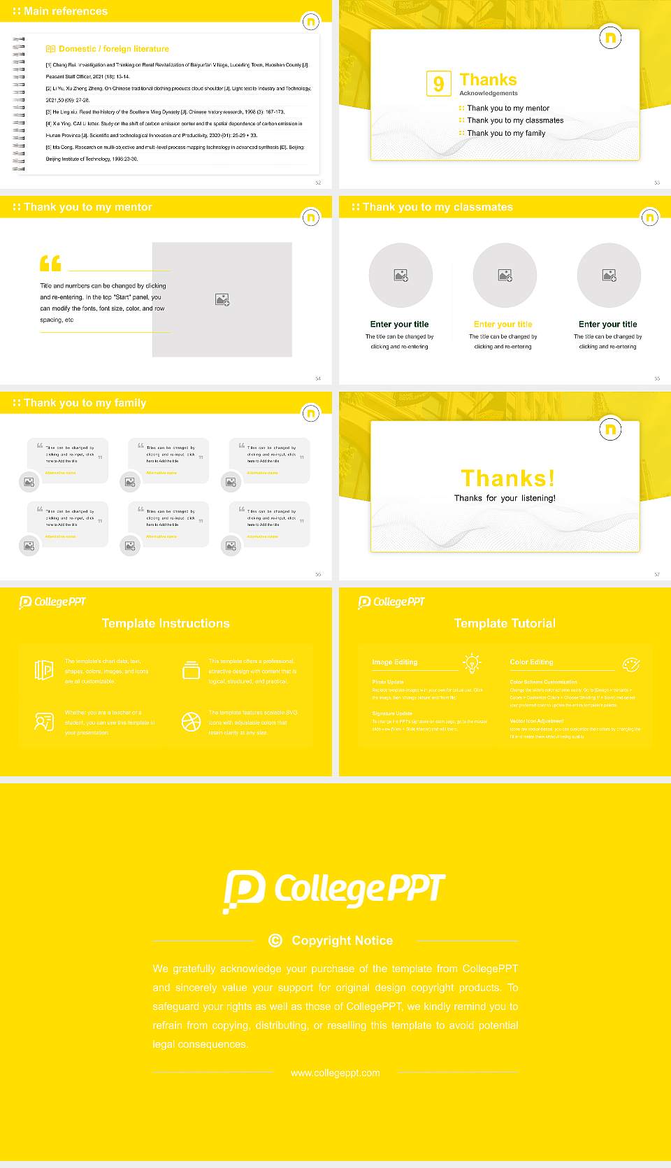 Neumont College of Computer Science Graduation Thesis Defense PPT Template16:9 ratio PPT effect preview image7