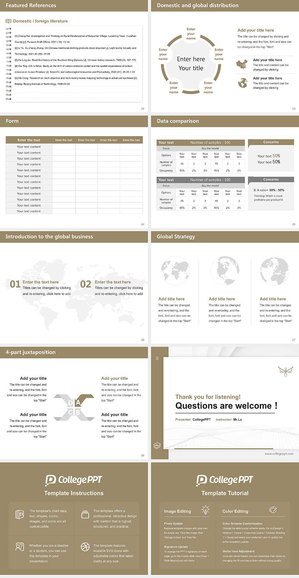 Mount Angel Seminary Thesis Proposal/Graduation Defense PPT Template4:3 ratio PPT effect preview image4