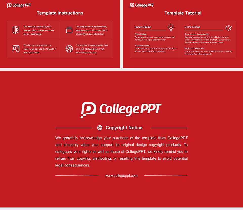 Nashotah House Course/Courseware Creation PPT Template16:9 ratio PPT effect preview image5