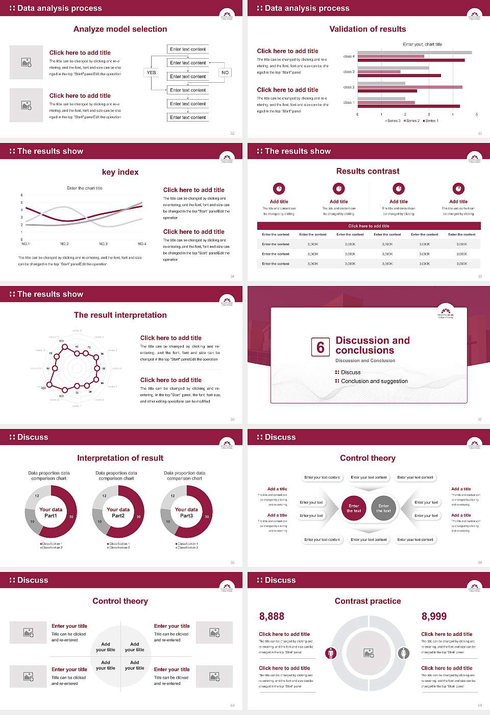 Mount Carmel College of Nursing Graduation Thesis Defense PPT Template16:9 ratio PPT effect preview image5