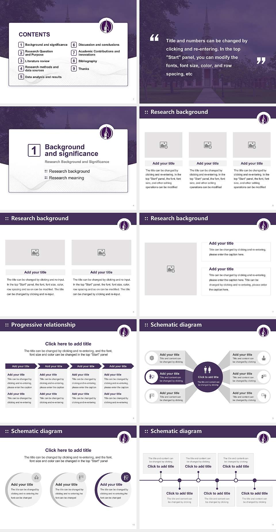 New Orleans Baptist Theological Seminary Graduation Thesis Defense PPT Template4:3 ratio PPT effect preview image2
