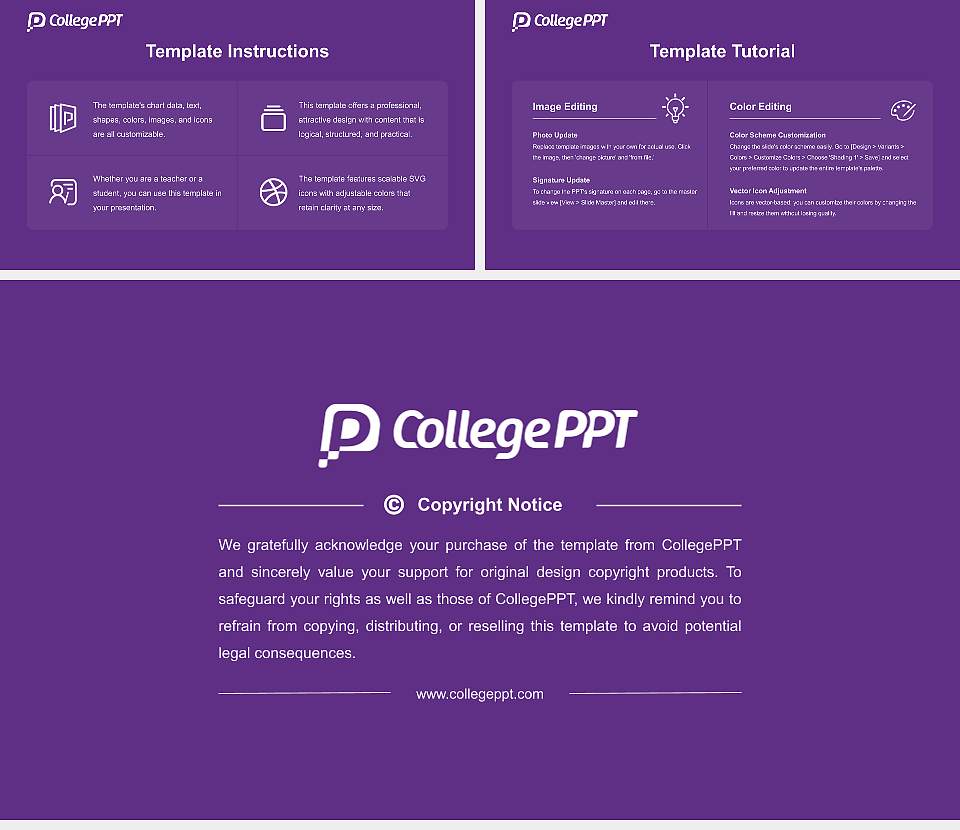 New Mexico Highlands University Course/Courseware Creation PPT Template16:9 ratio PPT effect preview image5