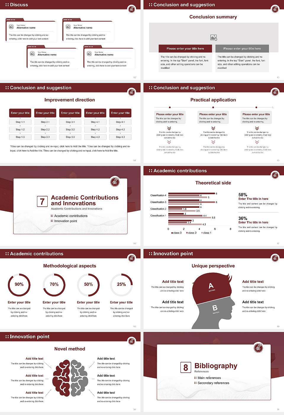 Montana State University-Northern Graduation Thesis Defense PPT Template16:9 ratio PPT effect preview image6