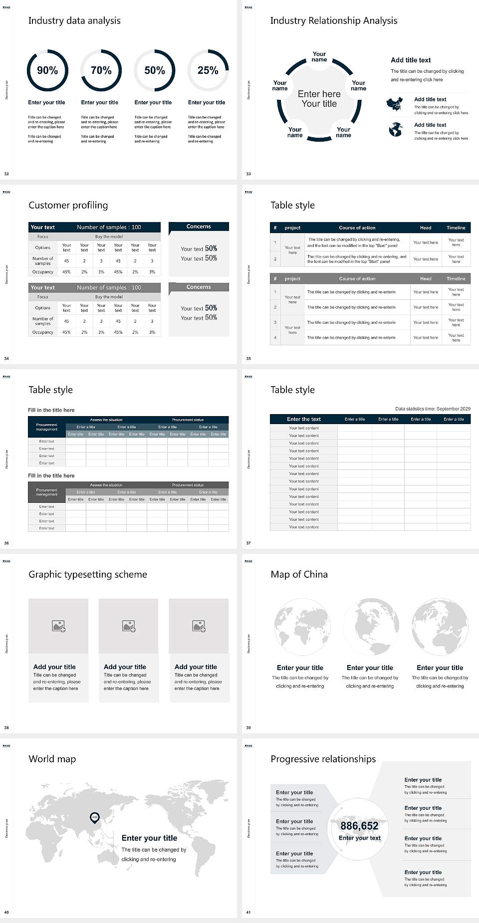 National American University-Colorado Springs South Competition/Entrepreneurship Contest PPT Template4:3 ratio PPT effect preview image5