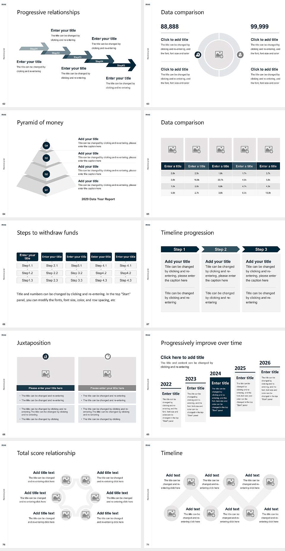 National American University-Colorado Springs South Competition/Entrepreneurship Contest PPT Template4:3 ratio PPT effect preview image8