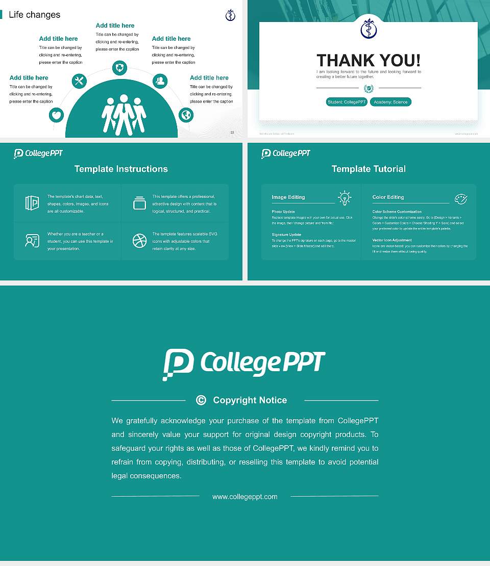 Morehouse School of Medicine National Scholarship Defense PPT Template16:9 ratio PPT effect preview image4
