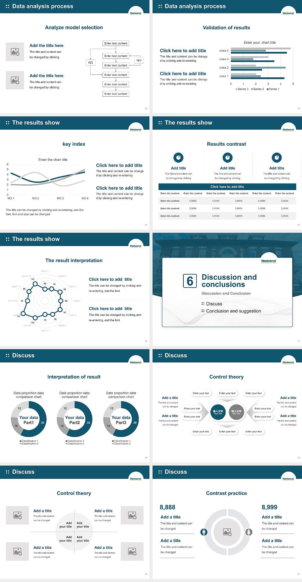 Montserrat College of Art Graduation Thesis Defense PPT Template4:3 ratio PPT effect preview image5