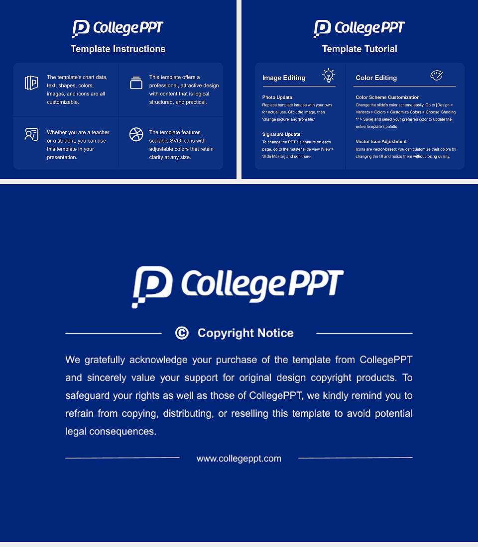 Moravian College Course/Courseware Creation PPT Template4:3 ratio PPT effect preview image5