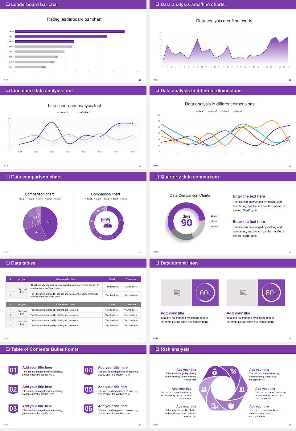 Nazareth University General Purpose PPT Template16:9 ratio PPT effect preview image4