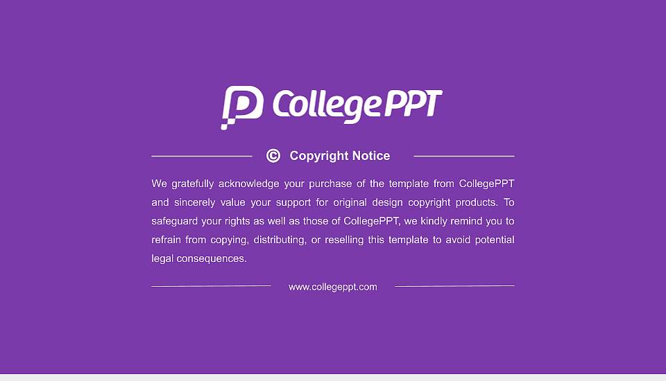 Nazareth University General Purpose PPT Template16:9 ratio PPT effect preview image6