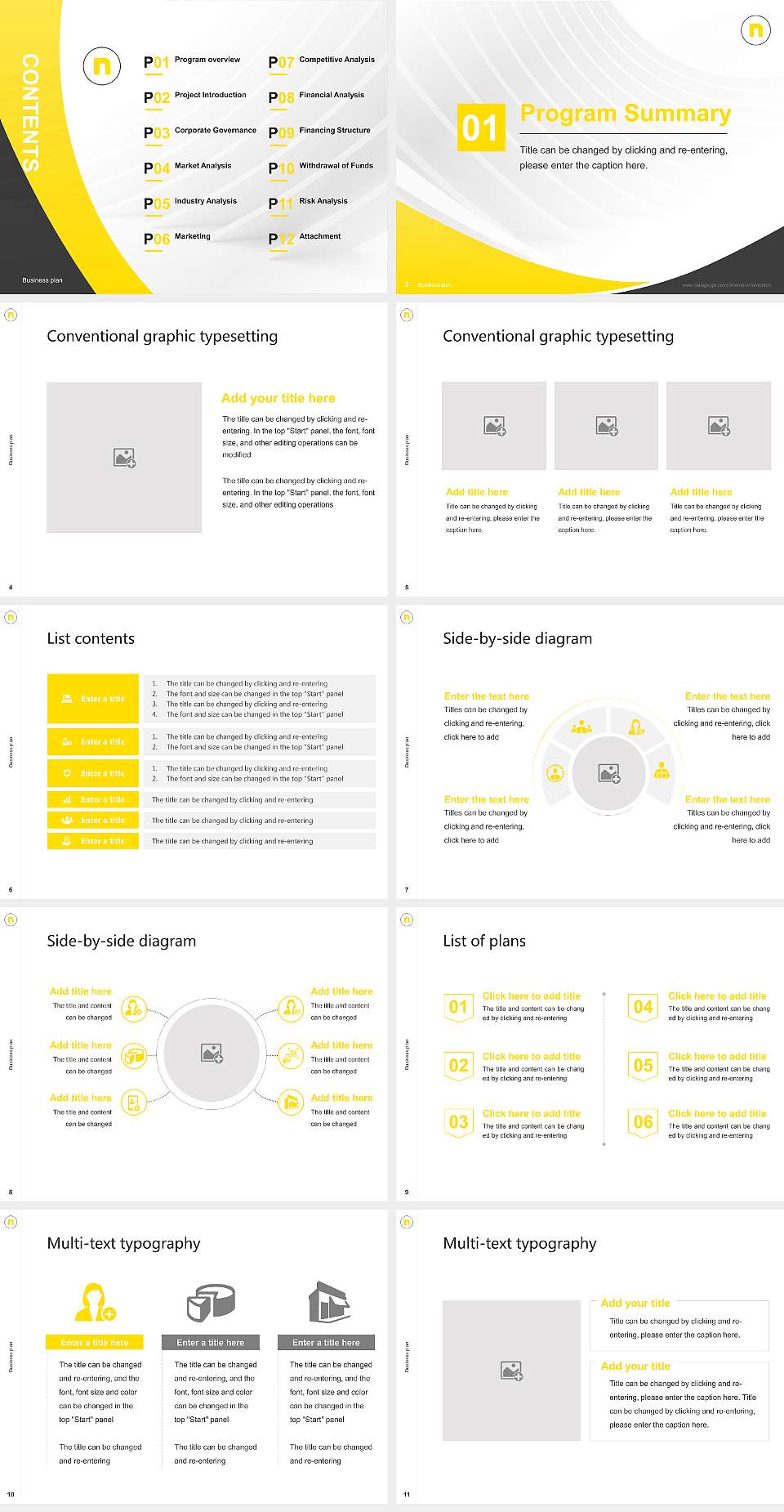 Neumont College of Computer Science Competition/Entrepreneurship Contest PPT Template4:3 ratio PPT effect preview image2