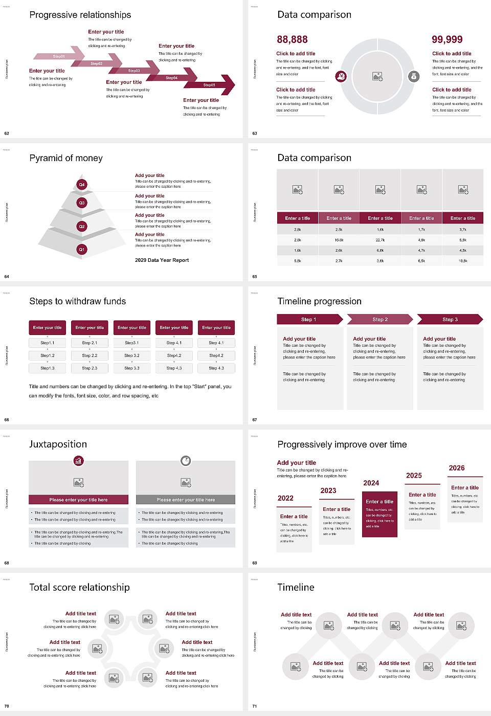 Muskingum University Competition/Entrepreneurship Contest PPT Template16:9 ratio PPT effect preview image8
