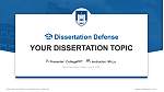 Mount Saint Mary College Disputation Powerpoint Vorlage