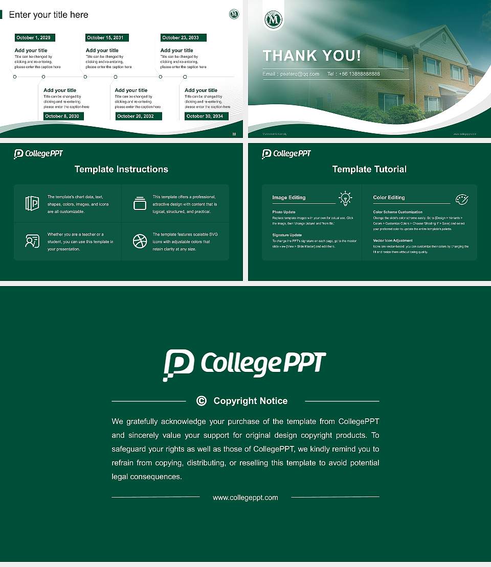 Multnomah University Lecture Sharing and Networking Event PPT Template16:9 ratio PPT effect preview image4