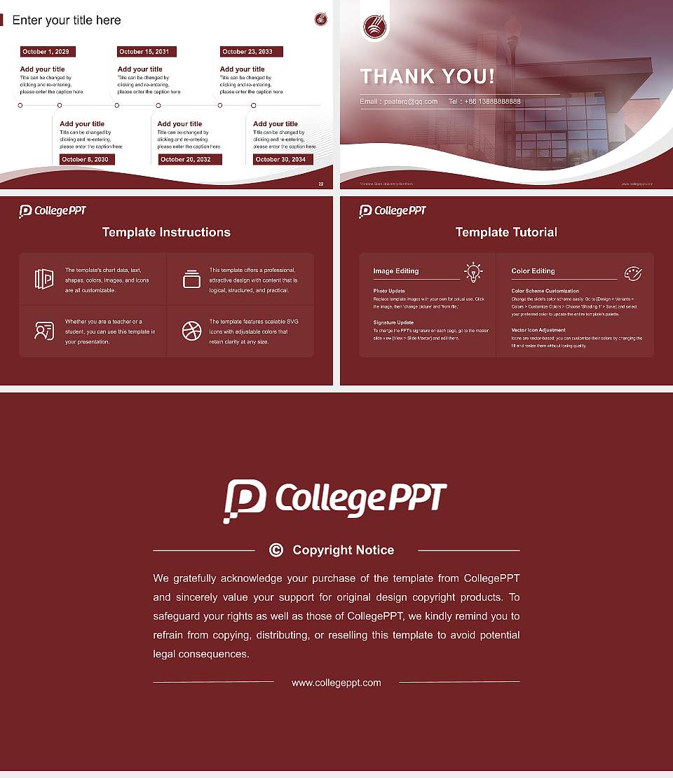 Montana State University-Northern Lecture Sharing and Networking Event PPT Template16:9 ratio PPT effect preview image4