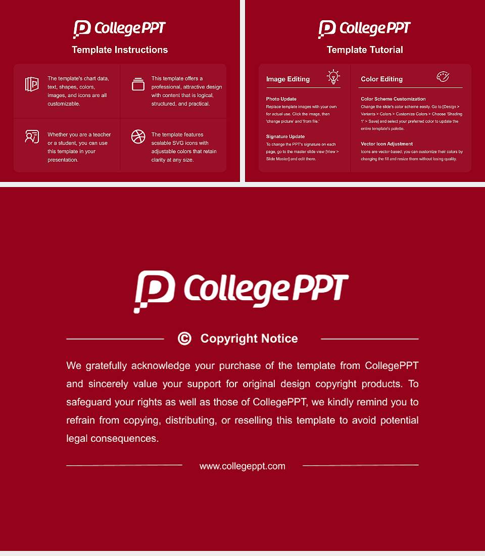 Mitchell Hamline School of Law Course/Courseware Creation PPT Template4:3 ratio PPT effect preview image5