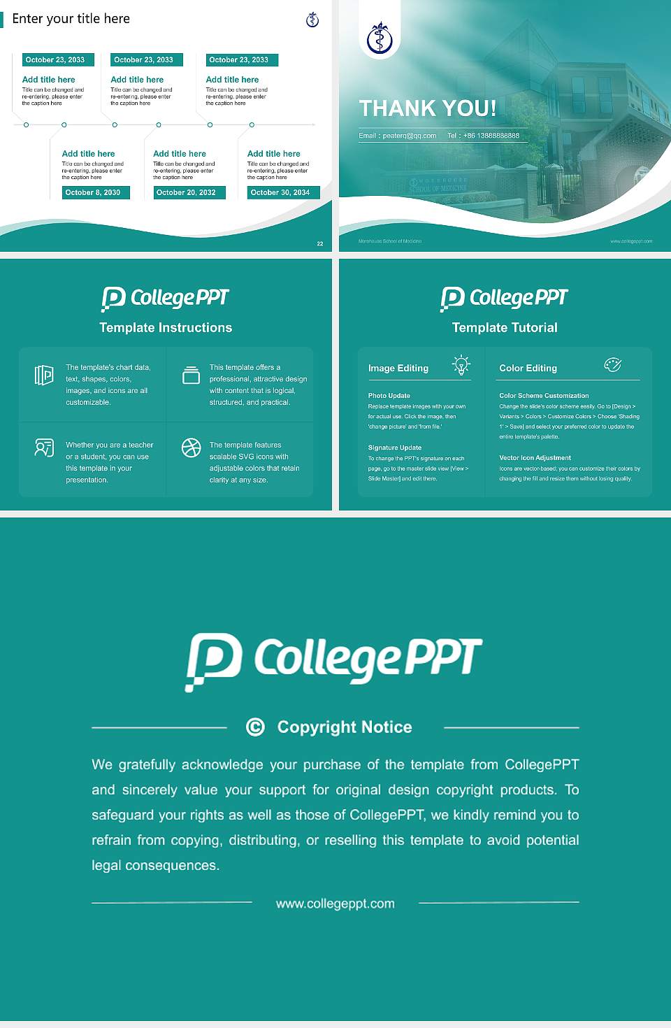 Morehouse School of Medicine Lecture Sharing and Networking Event PPT Template4:3 ratio PPT effect preview image4
