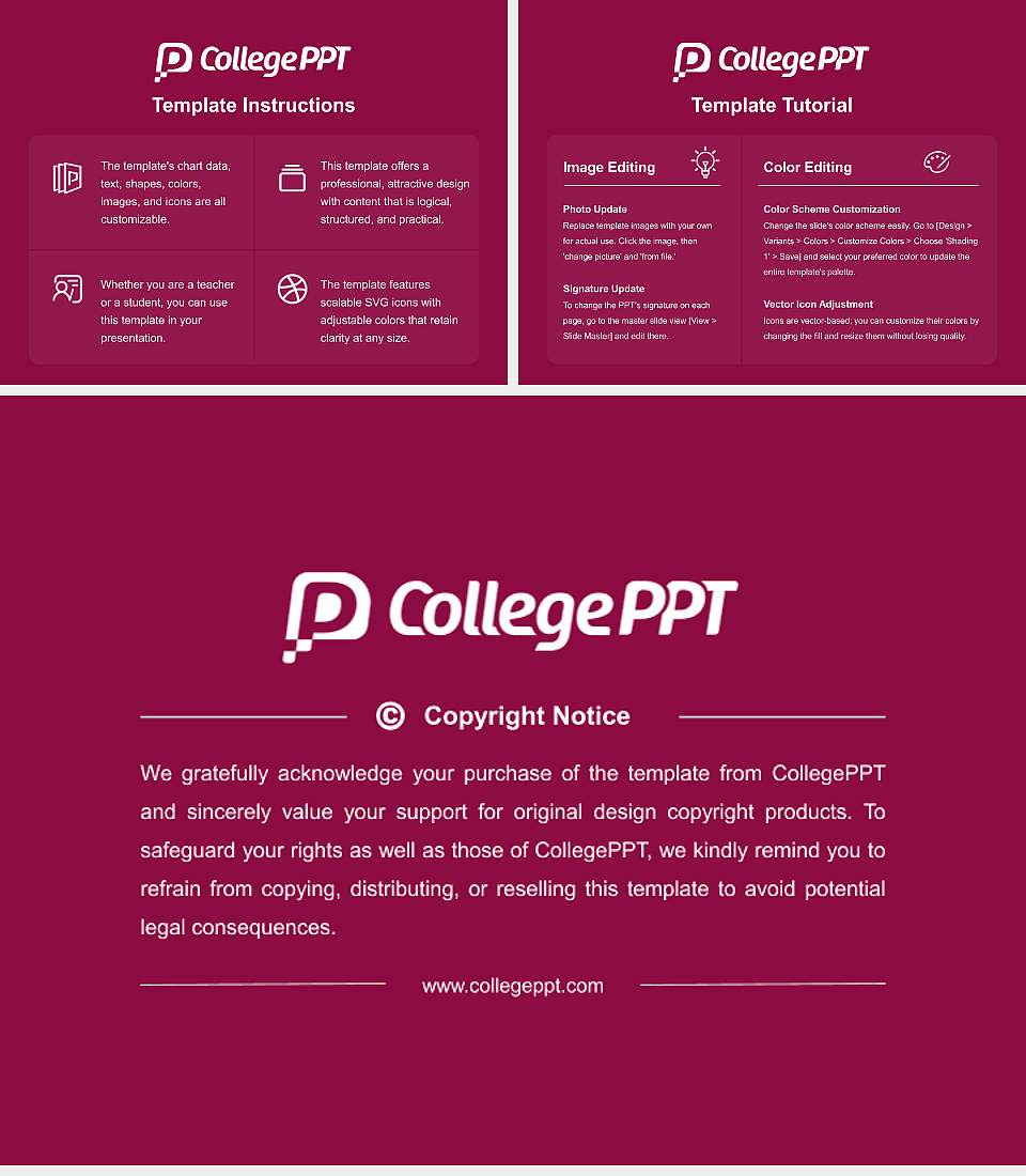 New Mexico State University-Main Campus Course/Courseware Creation PPT Template4:3 ratio PPT effect preview image5