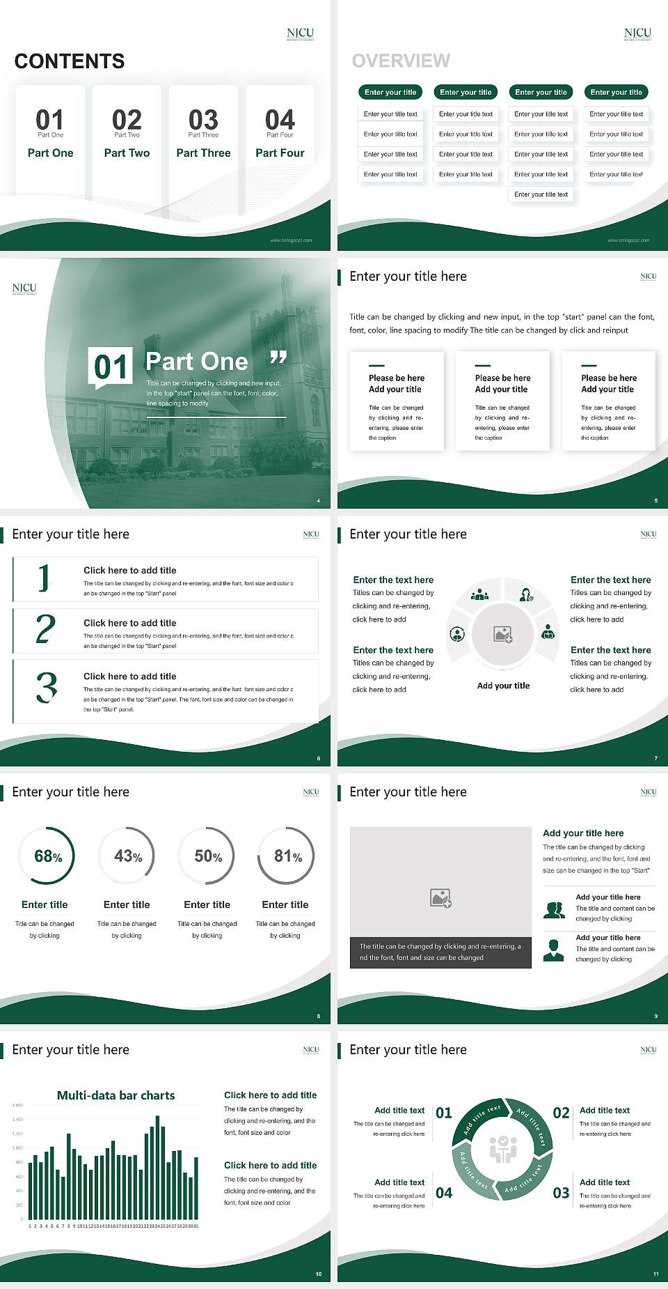 New Jersey City University Lecture Sharing and Networking Event PPT Template4:3 ratio PPT effect preview image2